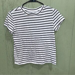 NWOT TRUTH by REPUBLIC stripped tee size small
